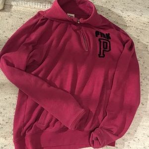 PINK - VS Sweatshirt Half Zip